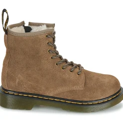 Bottines / Boots^Dr. Martens - Serena J Dark Khaki Bronx Suede Beige
