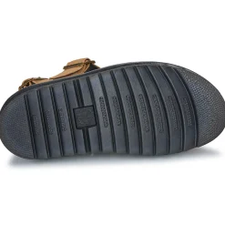 Sandales Et Nu-pieds^Dr. Martens - Voss II Sandal Tan Suede Marron