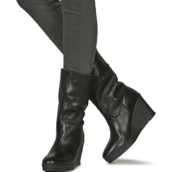 Bottines / Boots^Dream in Green - ANELINE Noir