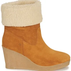 Bottines / Boots^Dream in Green - ANELINE Camel