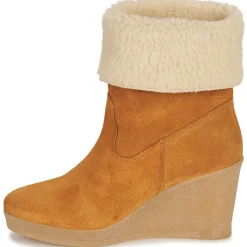 Bottines / Boots^Dream in Green - ANELINE Camel