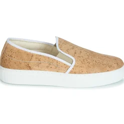 Slip Ons^Dream in Green - JAKAMORI-VEGAN Beige