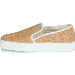 Slip Ons^Dream in Green - JAKAMORI-VEGAN Beige