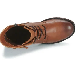 Bottines / Boots^Dream in Green - NELATINE Cognac