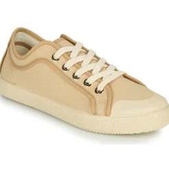 Baskets Mode^Dream in Green - OBRINDILLE Beige