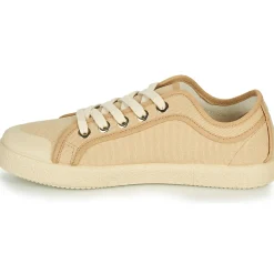 Baskets Mode^Dream in Green - OBRINDILLE Beige