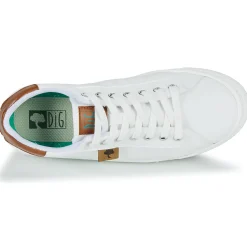 Baskets Mode^Dream in Green - SORPHIE Blanc