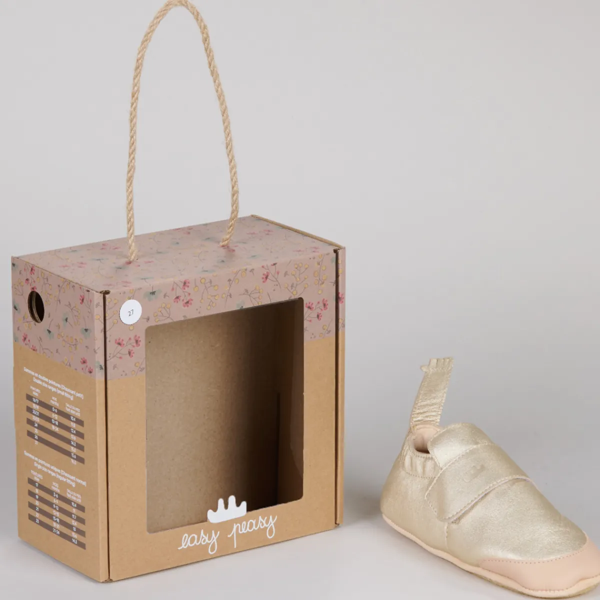 Pantoufles / Chaussons^Easy Peasy - MY BLUBOOTIES VELCRO Doré