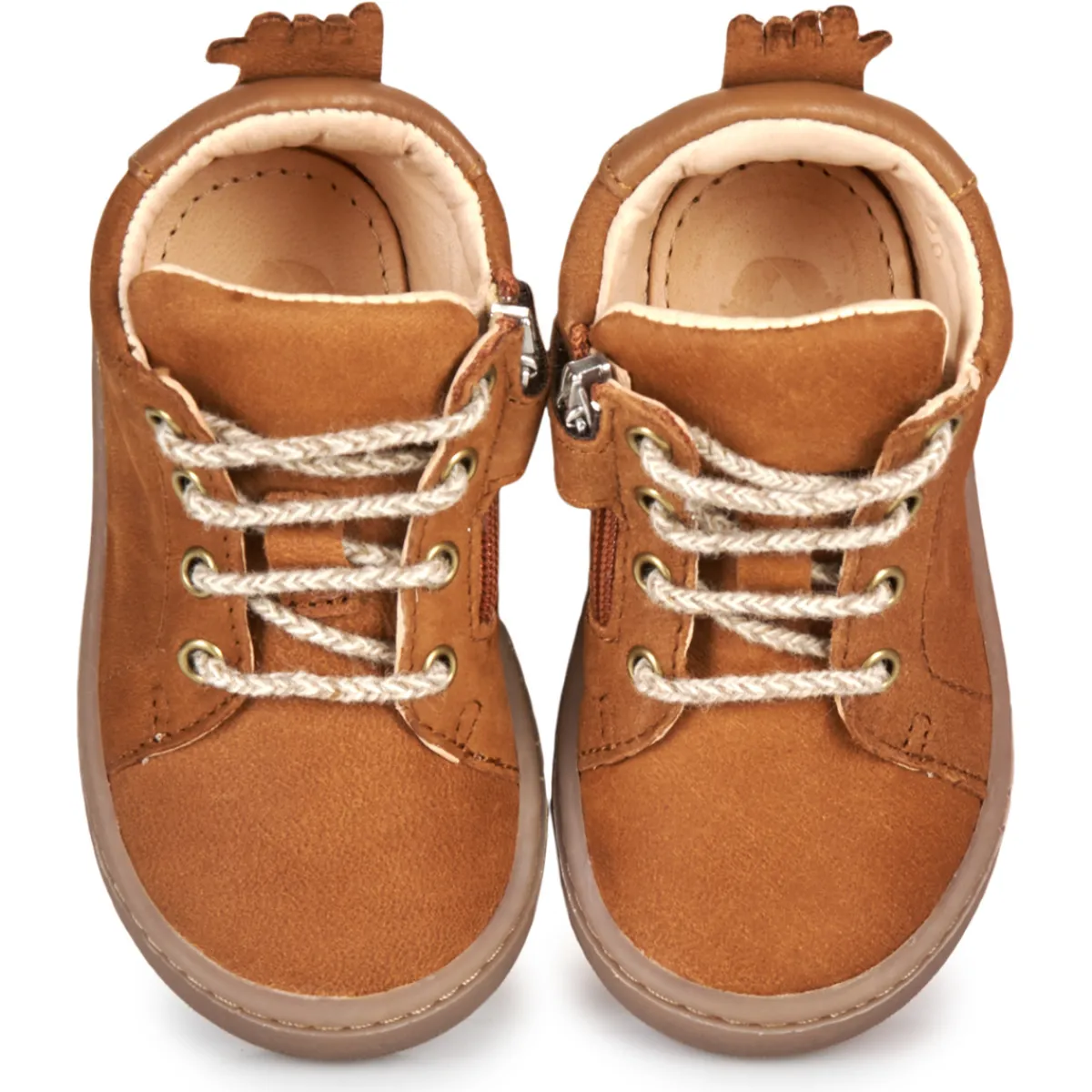 Baskets Mode^Easy Peasy - MY DEBOO LACET Marron