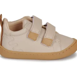 Baskets Mode^Easy Peasy - MY DODU VELCRO Beige