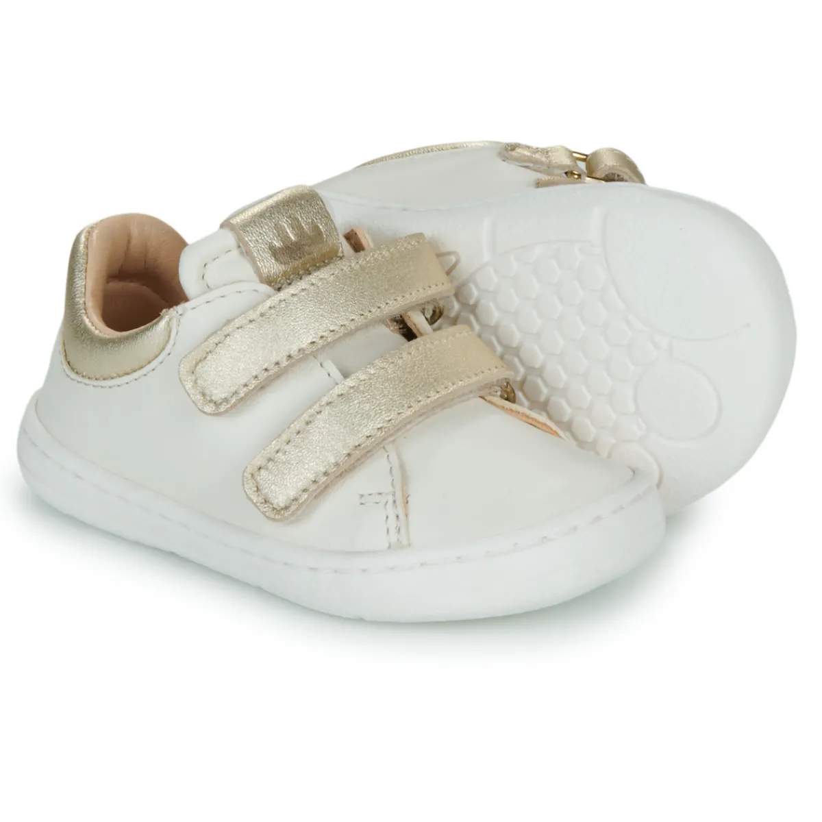 Baskets Mode^Easy Peasy - MY DUCKIE'S VELCRO Blanc