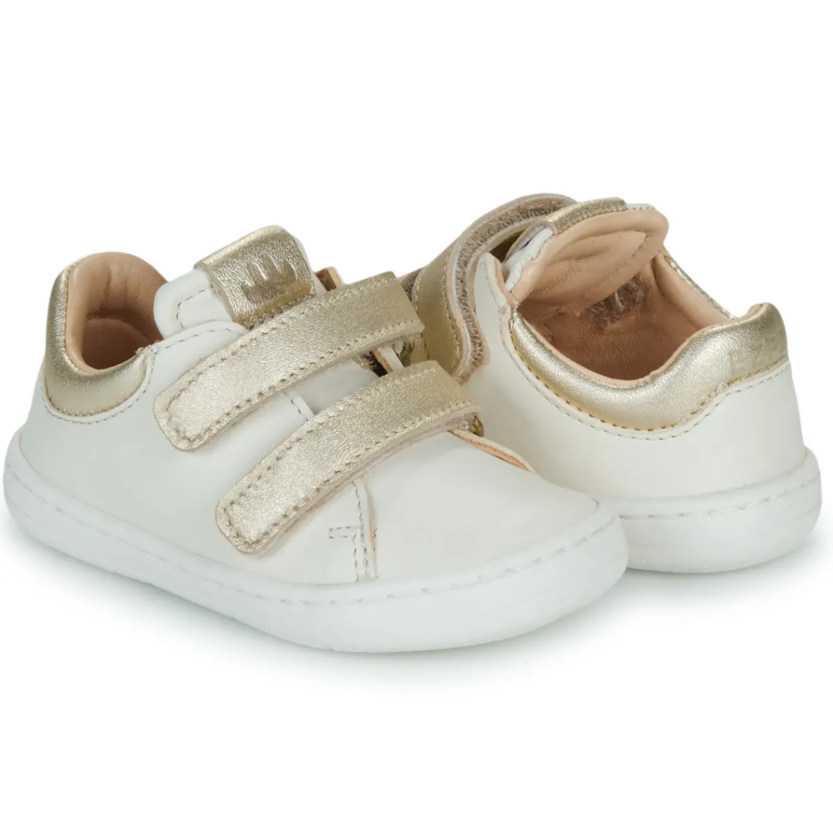 Baskets Mode^Easy Peasy - MY DUCKIE'S VELCRO Blanc