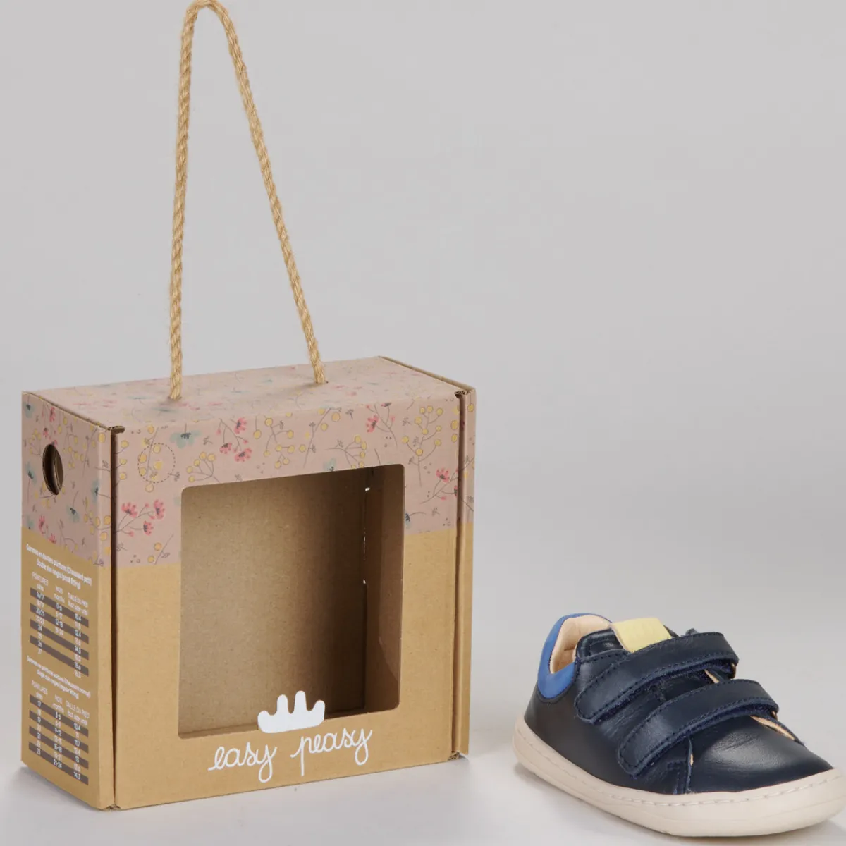 Baskets Mode^Easy Peasy - MY DUCKIE'S VELCRO Bleu