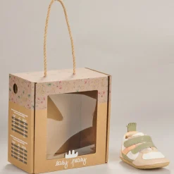 Baskets Mode^Easy Peasy - MY PRE BASKET VELCRO Vert