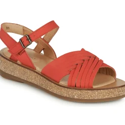 Sandales Et Nu-pieds^El Naturalista - N5590-CORAL Rouge
