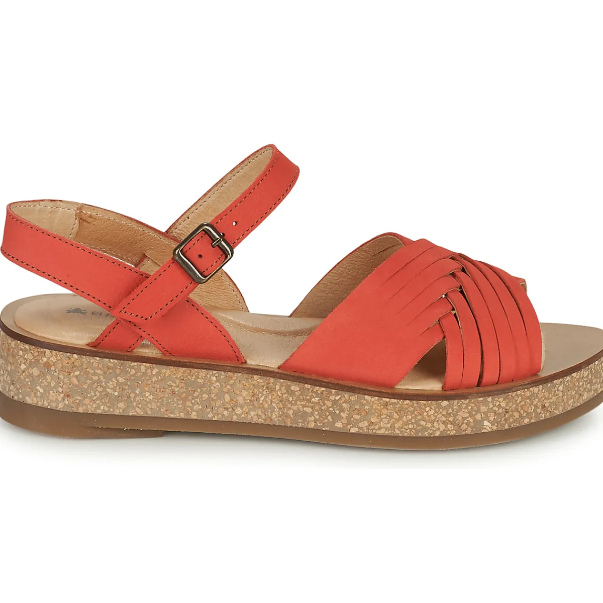 Sandales Et Nu-pieds^El Naturalista - N5590-CORAL Rouge
