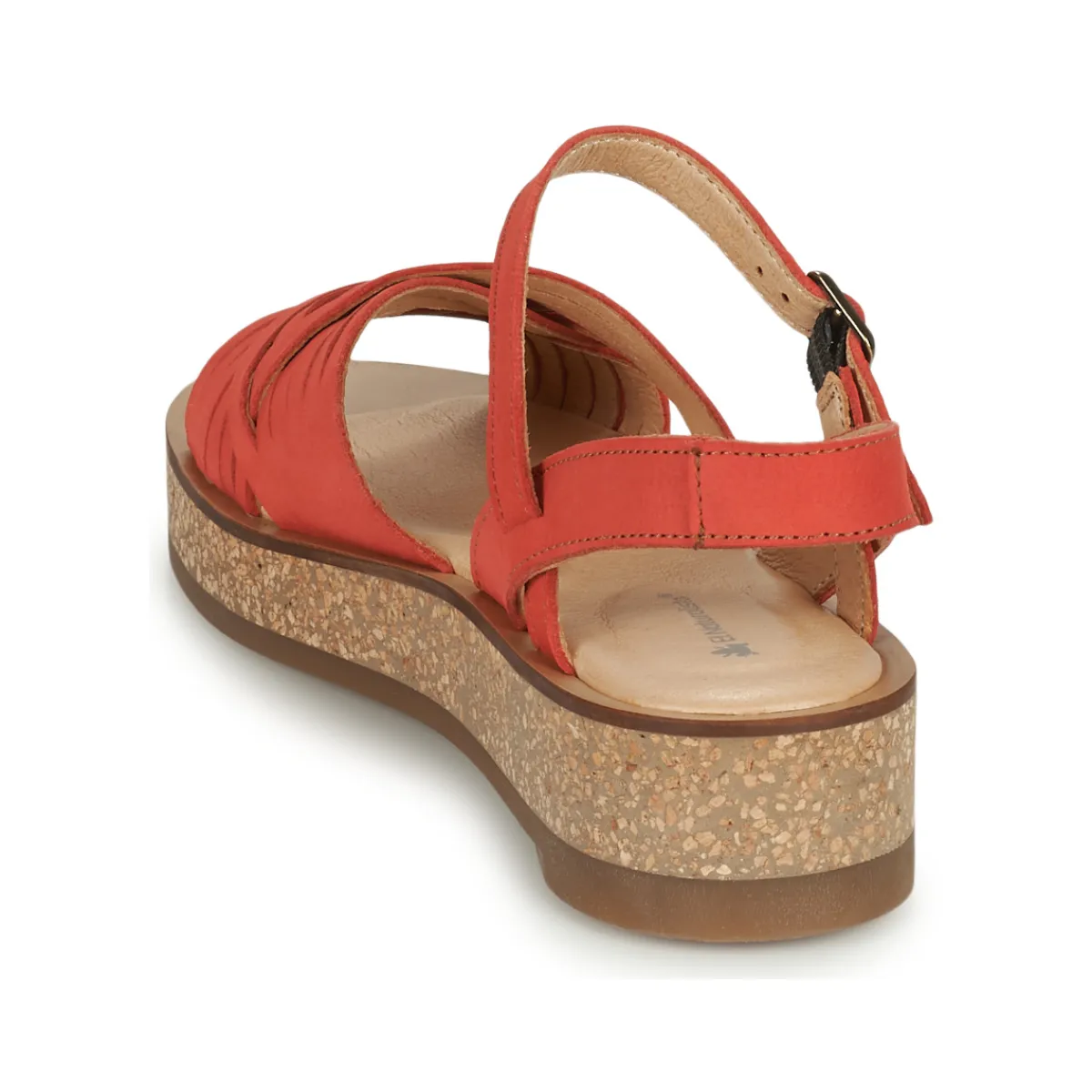 Sandales Et Nu-pieds^El Naturalista - N5590-CORAL Rouge