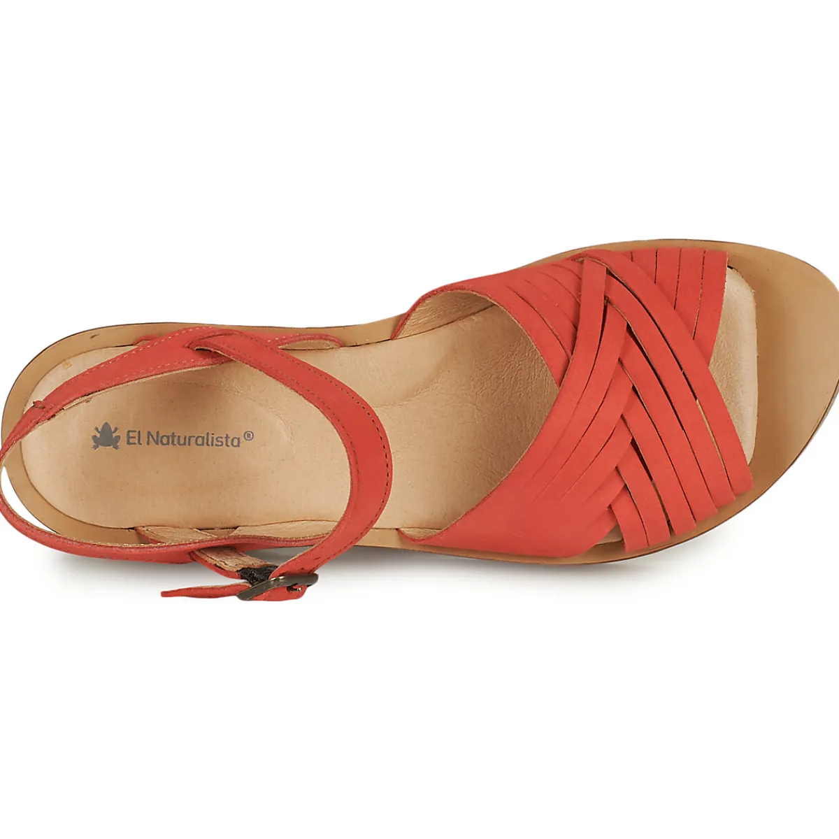 Sandales Et Nu-pieds^El Naturalista - N5590-CORAL Rouge
