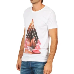 T-shirts & Polos^Eleven Paris - MIAMI M MEN Blanc
