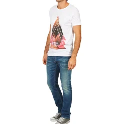 T-shirts & Polos^Eleven Paris - MIAMI M MEN Blanc