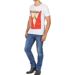 T-shirts & Polos^Eleven Paris - PB COLLAR M MEN Blanc