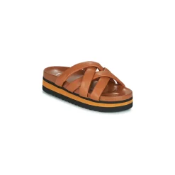 Mules / Sabots^Elue par nous - LEPLAN Marron
