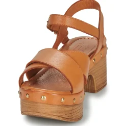 Sandales Et Nu-pieds^Elue par nous - NEMBROCHER Marron
