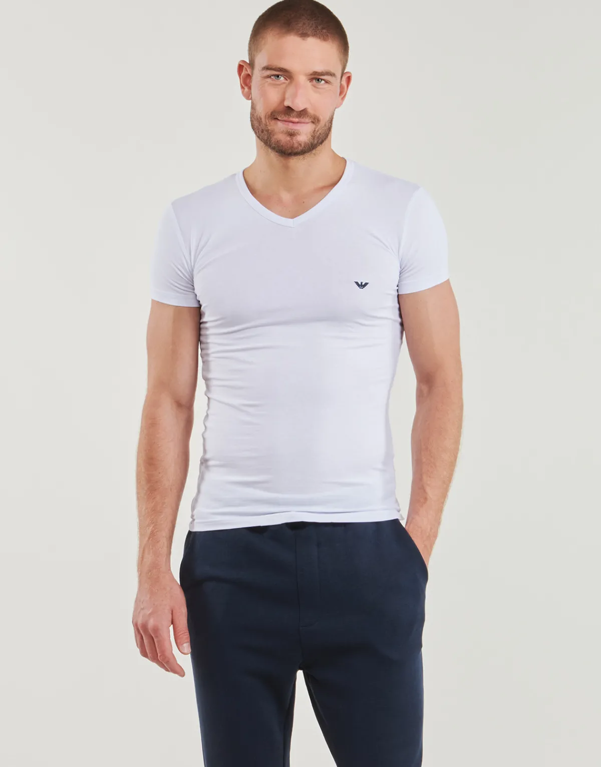 T-shirts & Polos^Emporio Armani - CC717-111512 Blanc