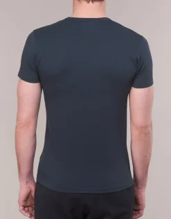 T-shirts & Polos^Emporio Armani - CC715-PACK DE 2 Marine