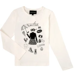 T-shirts & Polos^Emporio Armani - 6H3T01-3J2IZ-0101 Blanc
