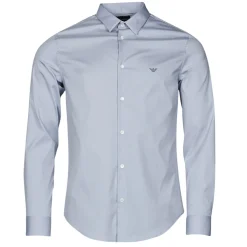 Chemises^Emporio Armani - 8N1C09 Bleuclair