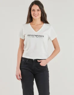 T-shirts & Polos^Emporio Armani - TOP EW000409 Blanc