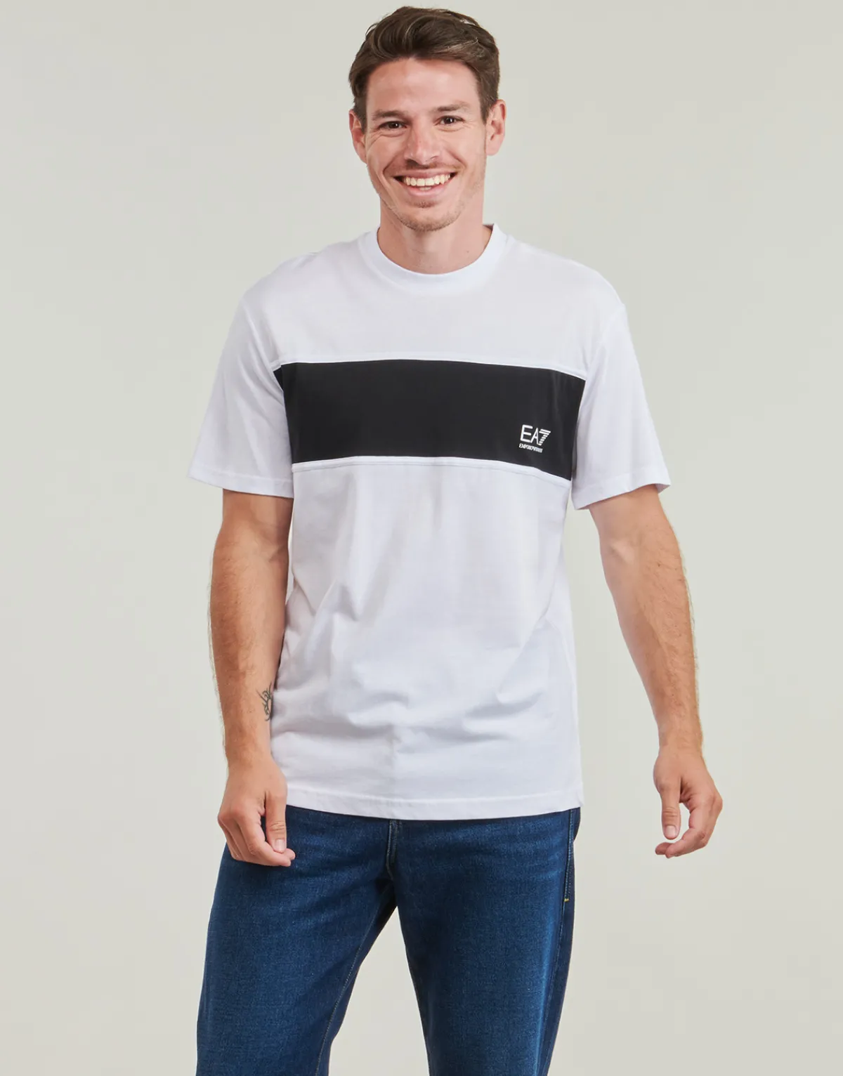 T-shirts & Polos^Emporio Armani EA7 - ATHLETIC COLORBLOCK TSHIRT