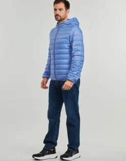 Manteaux^Emporio Armani EA7 - CORE IDENTITY DOWN JACKET HD Bleu