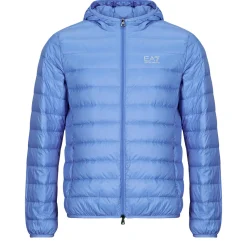 Manteaux^Emporio Armani EA7 - CORE IDENTITY DOWN JACKET HD Bleu