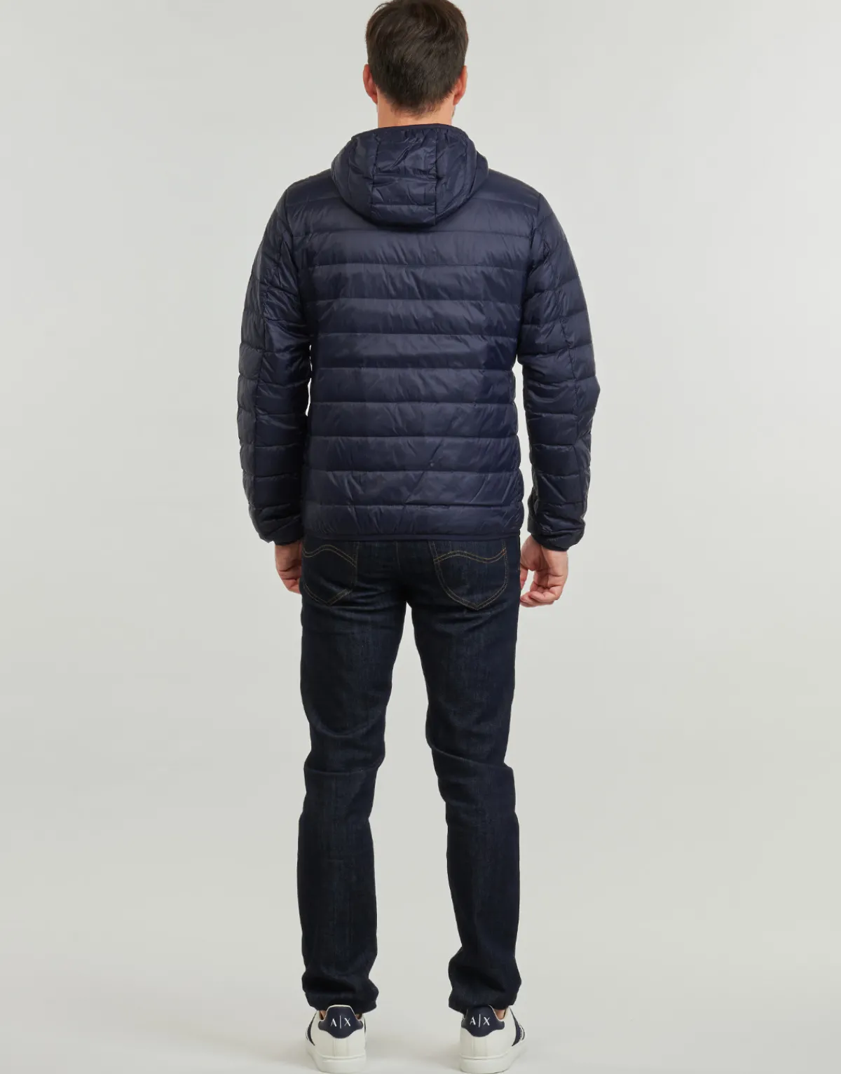 Manteaux^Emporio Armani EA7 - CORE IDENTITY DOWN JACKET HD Marine