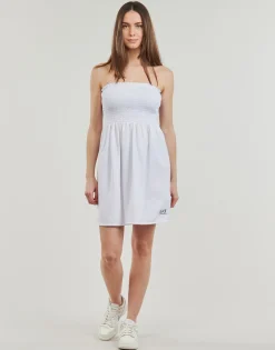 Robes^Emporio Armani EA7 - ROBE SMOCK Blanc