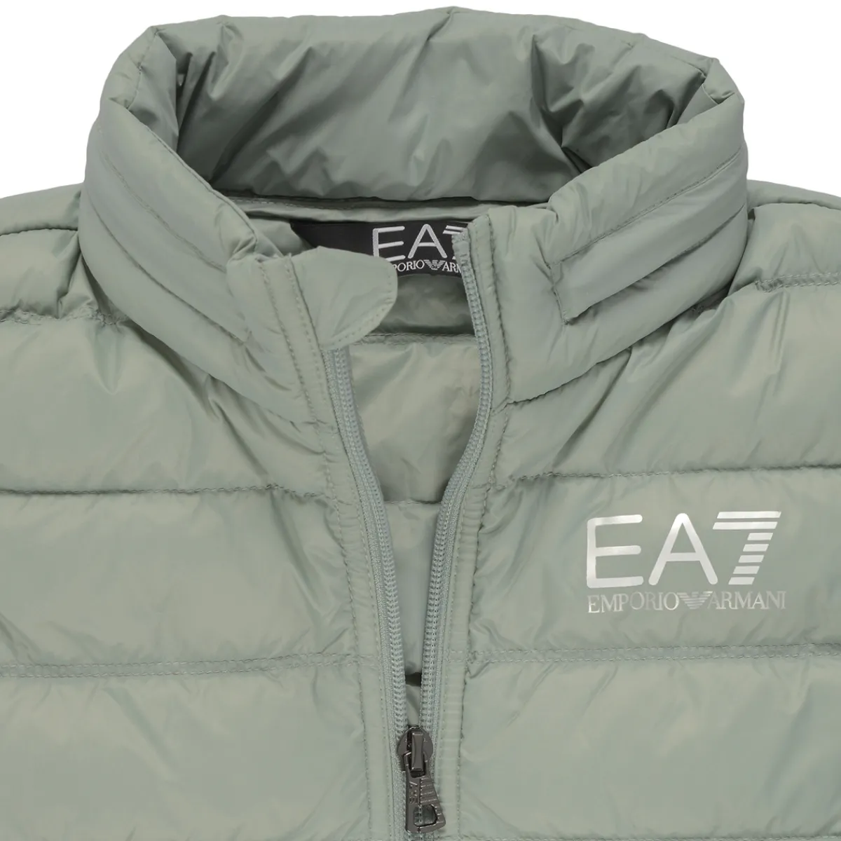 Manteaux^Emporio Armani EA7 - TRAIN CORE ID DOWN LIGHT VEST Kaki