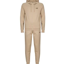 Joggings & Survêtements^Emporio Armani EA7 - TRAIN CORE ID T-SUIT 8NPV63 Beige