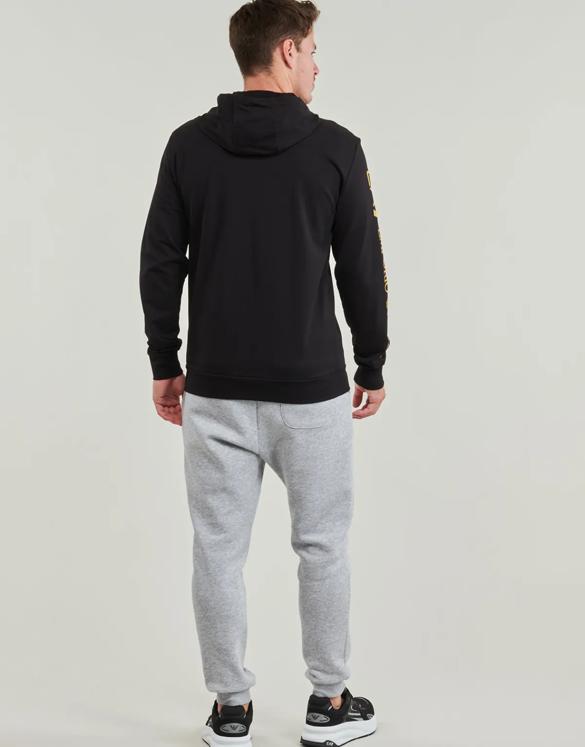 Sweats & Polaires^Emporio Armani EA7 - TRAIN LOGO SERIES FZ HOODIE