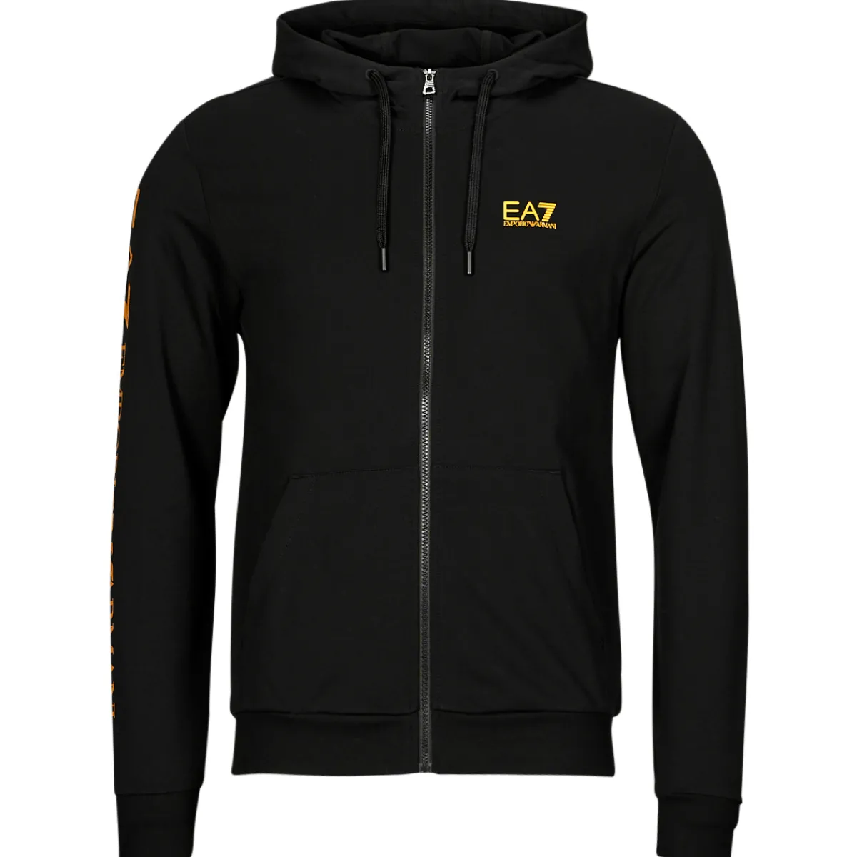 Sweats & Polaires^Emporio Armani EA7 - TRAIN LOGO SERIES FZ HOODIE