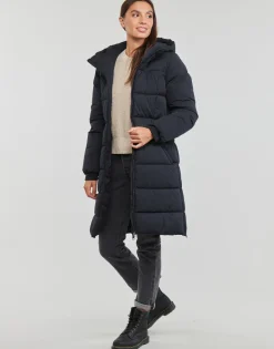 Manteaux^Esprit - BELTED PUFFER COAT Noir