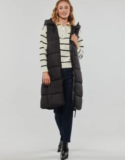 Manteaux^Esprit - LOGO COSY PUFFER Noir