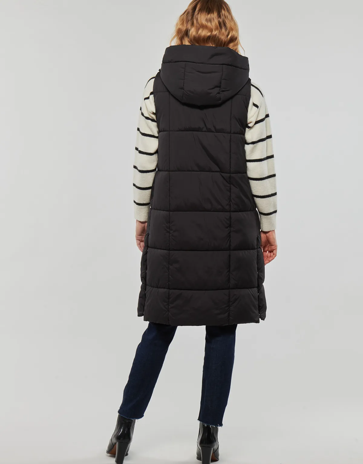 Manteaux^Esprit - LOGO COSY PUFFER Noir