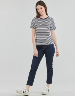 T-shirts & Polos^Esprit - OCS basic tee Marine