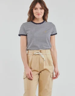 T-shirts & Polos^Esprit - OCS Y/D STRIPE Marine