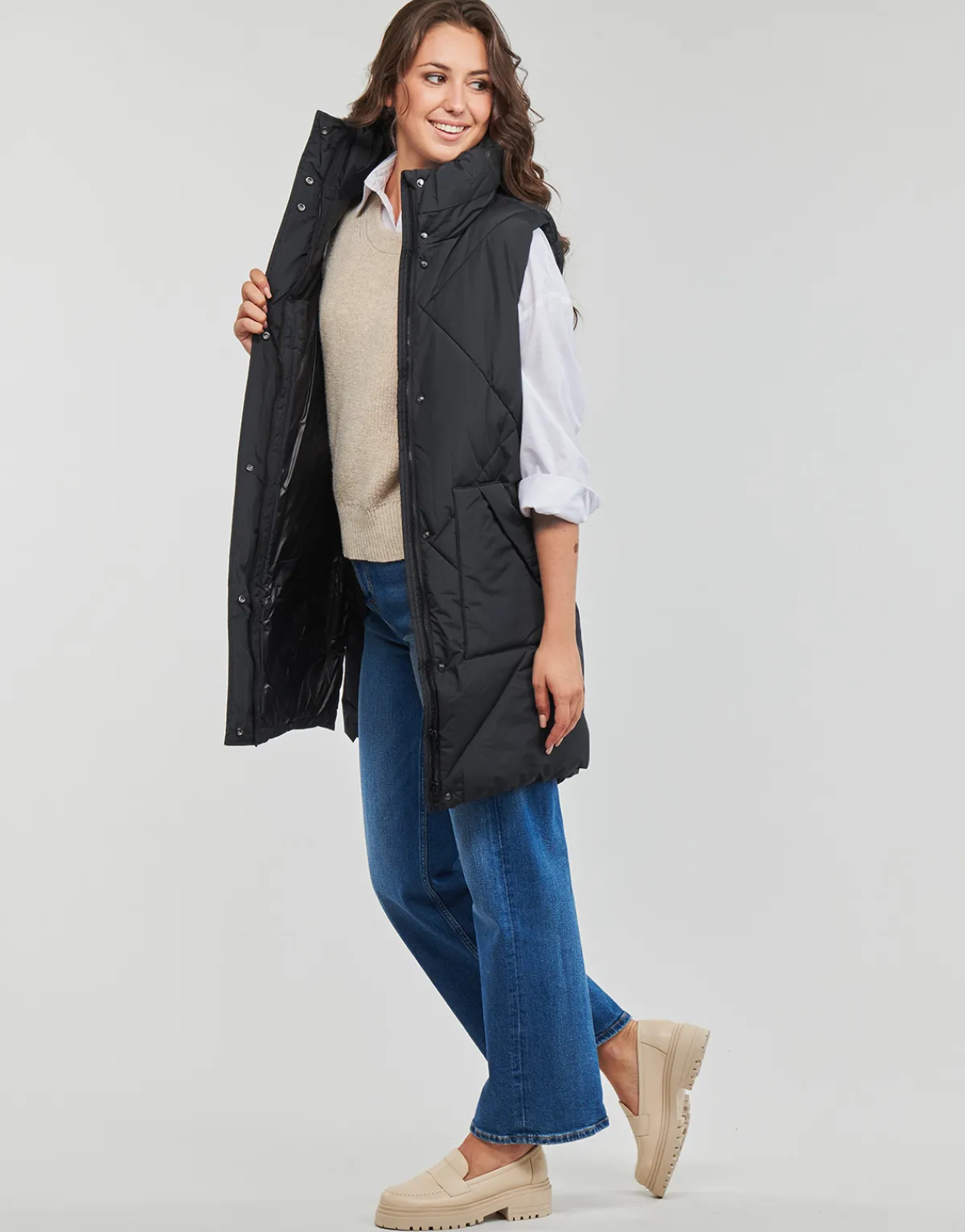 Manteaux^Esprit - PEFFER VEST Noir
