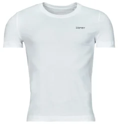 T-shirts & Polos^Esprit - SUS F AW CN SS Blanc