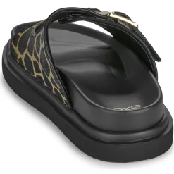 Mules / Sabots^Exé Shoes - HS53023-ZEBRA-BEIGE