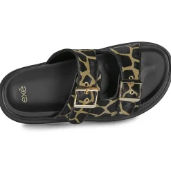 Mules / Sabots^Exé Shoes - HS53023-ZEBRA-BEIGE
